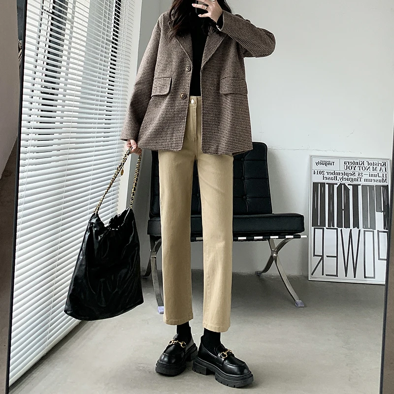 2022 Fashion High Waist Vintage Push Up Jeans Easymatch Streetwear Denim Ankle-Length Pants
2022 Fashion High Waist Vintage Push Up Jeans Easymatch Streetwear Denim Ankle-Length Pants