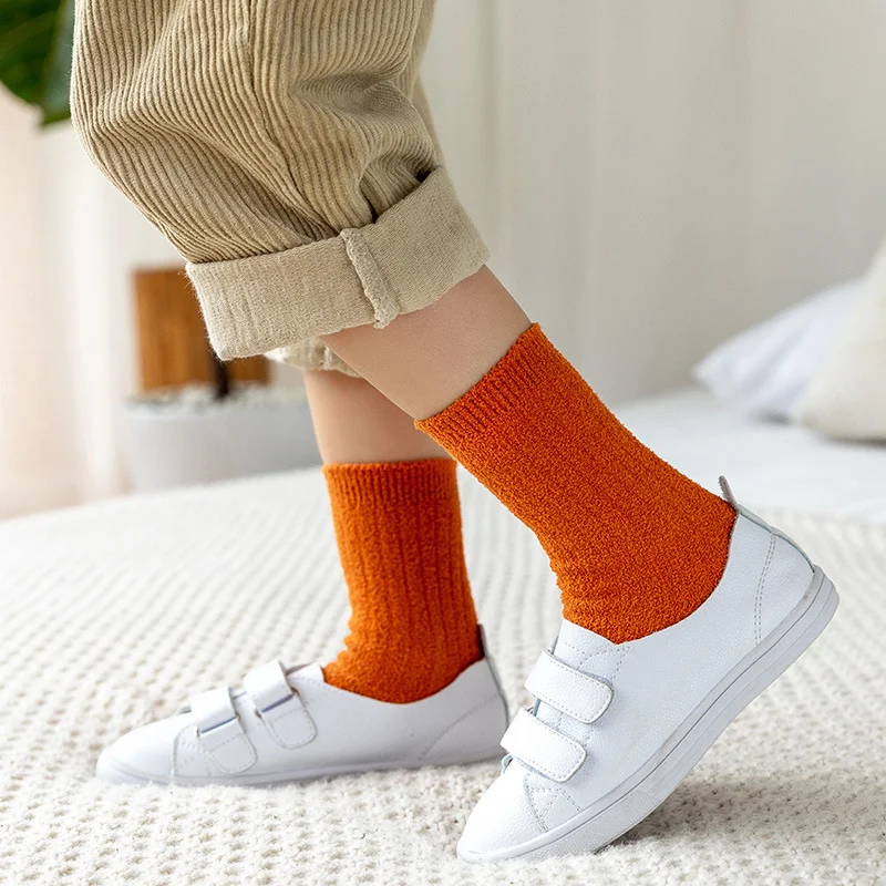 Autumn Winter Thicken Baby Kids Socks Coral Fleece Warm Toddler Boys Girls Solid Floor Socks Children Clothing Accessories Stuff
Autumn Winter Thicken Baby Kids Socks Coral Fleece Warm Toddler Boys Girls Solid Floor Socks Children Clothing Accessories Stuff