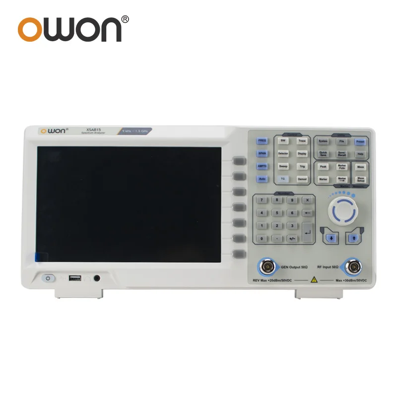 

OWON XSA815 Φ анализатор спектра, диапазон частот от 9 кГц до 1,5 ГГц, Ультратонкий металлоискатель, дисплей 10,4 дюйма