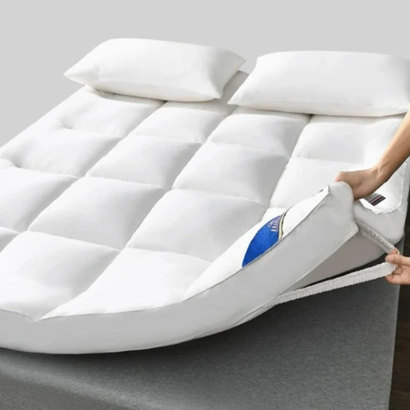 

Topper Soft Felt Mattresses Foldable Bed Mattress Household Floor Bedroom Salon Furniture Hybrid Full Size Futon Bed Tatami