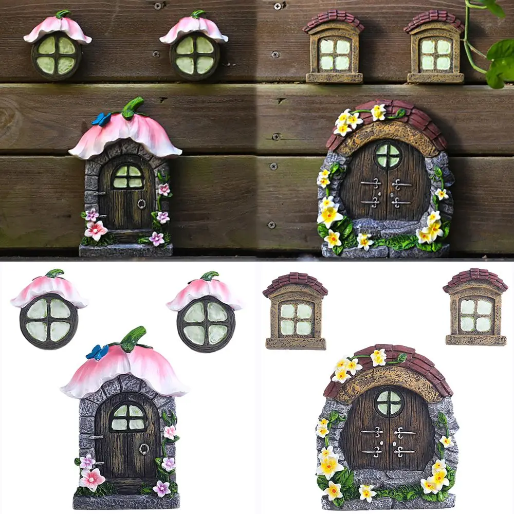 Outdoor Decoration Micro Landscape Photo Props Gnome Gate Glow In The Dark Fairy Garden Ornament Fairytale Door Window
Outdoor Decoration Micro Landscape Photo Props Gnome Gate Glow In The Dark Fairy Garden Ornament Fairytale Door Window