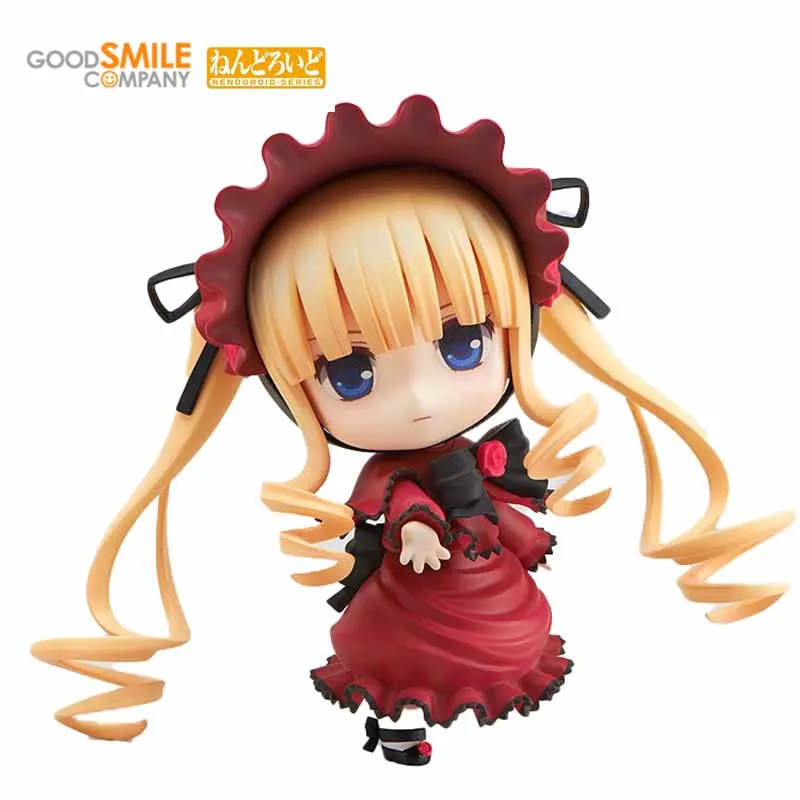 

Stock Original Genuine Gsc GOOD SMILE NENDOROID Suigintou Shin Ku Rozen Maiden 364 10CM PVC Action Anime Figure Model Toys Doll