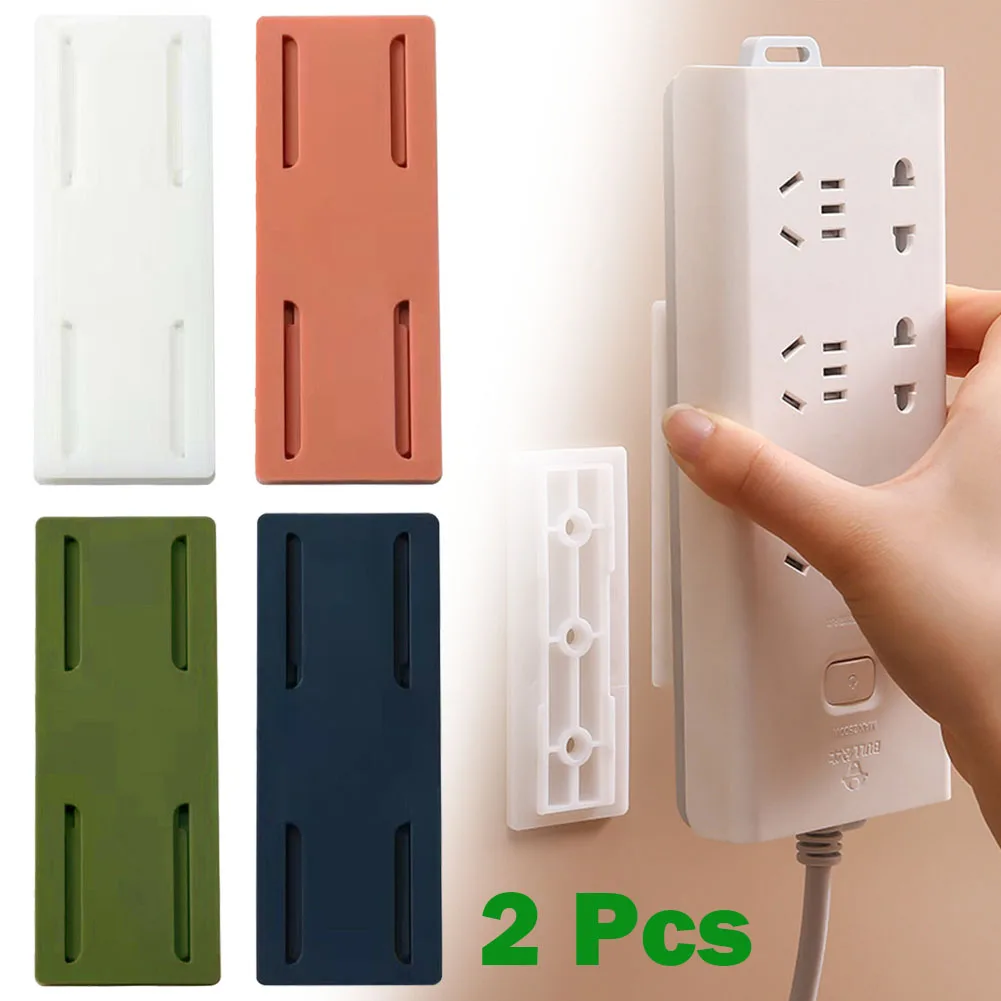 2pcs Self-Adhesive Power Socket Strip Fixator Wall-Mount Self Adhesive Power Strip Holder Plug & Extension Lead Organiser
2pcs Self-Adhesive Power Socket Strip Fixator Wall-Mount Self Adhesive Power Strip Holder Plug & Extension Lead Organiser