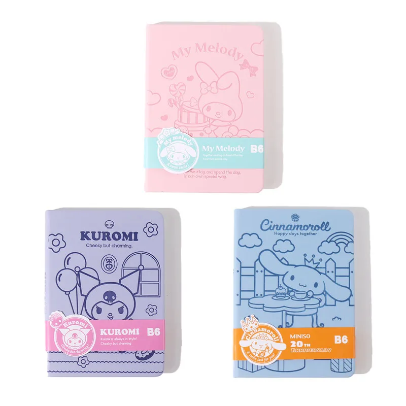 Kawaii Sanrioed Anime Cinnamoroll My Melody Kuromi Cute Cartoon B6 Notepad Message Book Diary Stationery Girl Birthday Gift
Kawaii Sanrioed Anime Cinnamoroll My Melody Kuromi Cute Cartoon B6 Notepad Message Book Diary Stationery Girl Birthday Gift