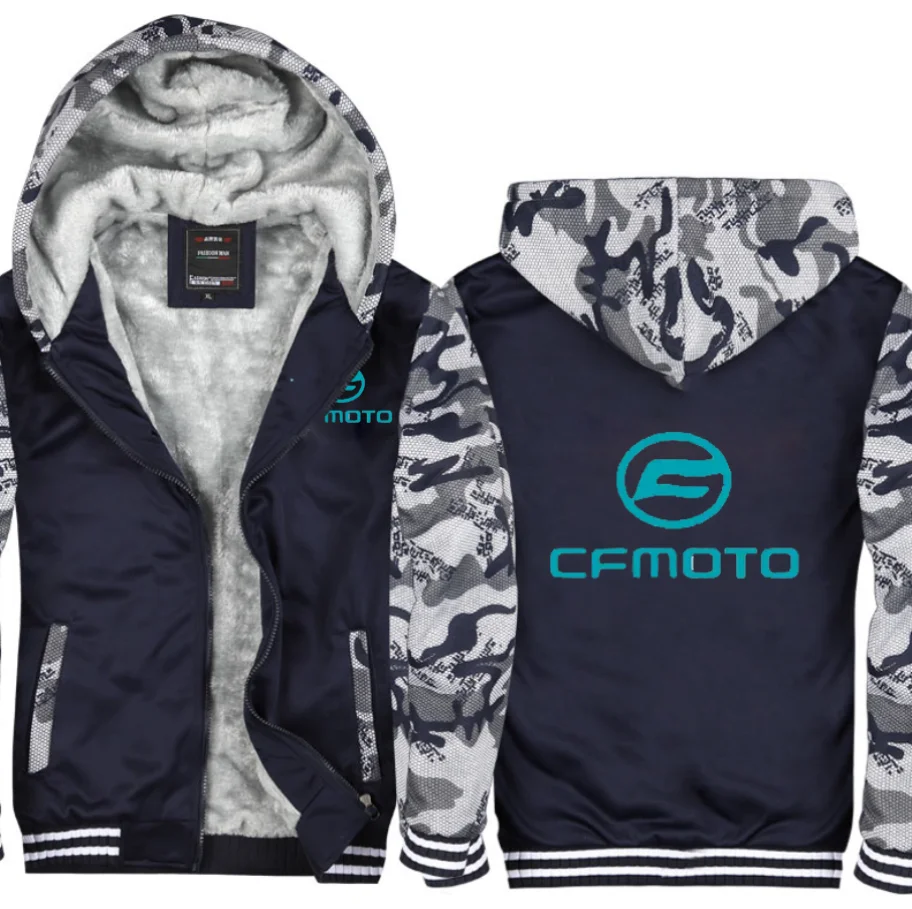 NEW winter printed CFMOTO car logo thickened casual coat men's zipper men's Plush coat
NEW winter printed CFMOTO car logo thickened casual coat men's zipper men's Plush coat