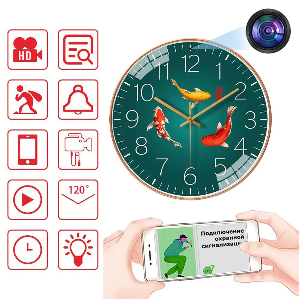 Mini WiFi Camera Surveillance IP Camcorder TF Card Remote Monitor Motion Detection Invisible Indoor Camera Smart Home Security
Mini WiFi Camera Surveillance IP Camcorder TF Card Remote Monitor Motion Detection Invisible Indoor Camera Smart Home Security