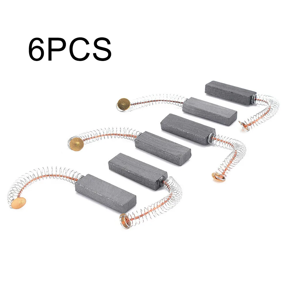 6pcs Carbon Brushes Motor Brush Set For Generic Electric Hammer Dril Replacement 30*11*6mm Graphite Brush Angle Grinder
6pcs Carbon Brushes Motor Brush Set For Generic Electric Hammer Dril Replacement 30*11*6mm Graphite Brush Angle Grinder