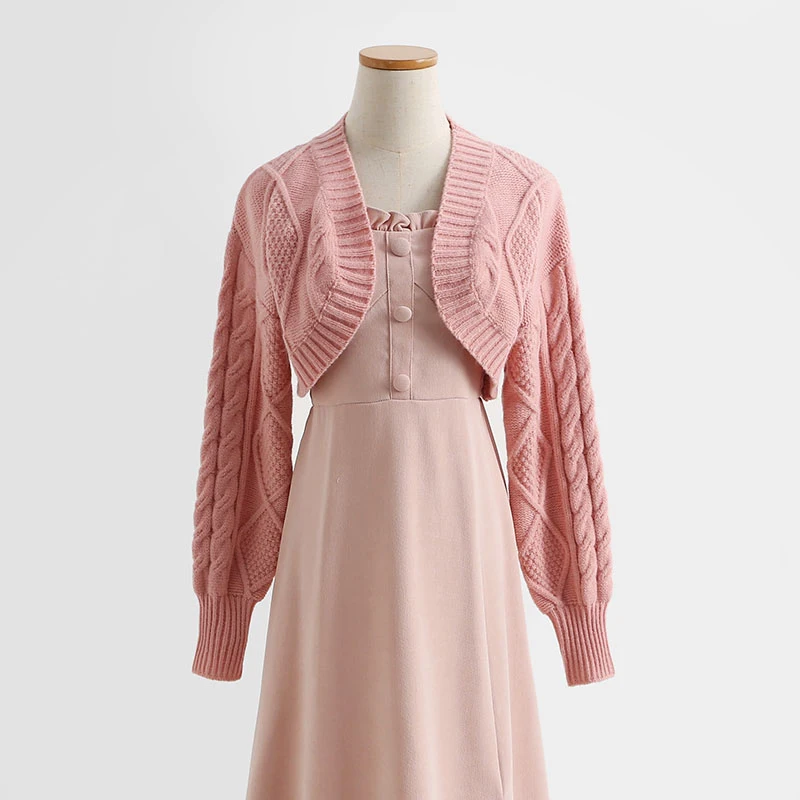 Korejepo Short Cardigan Dresses Women Spring and Antumn 2022 New Suspender Aging Fashion Suit Two-piece Temperament Fairy Dress
Korejepo Short Cardigan Dresses Women Spring and Antumn 2022 New Suspender Aging Fashion Suit Two-piece Temperament Fairy Dress