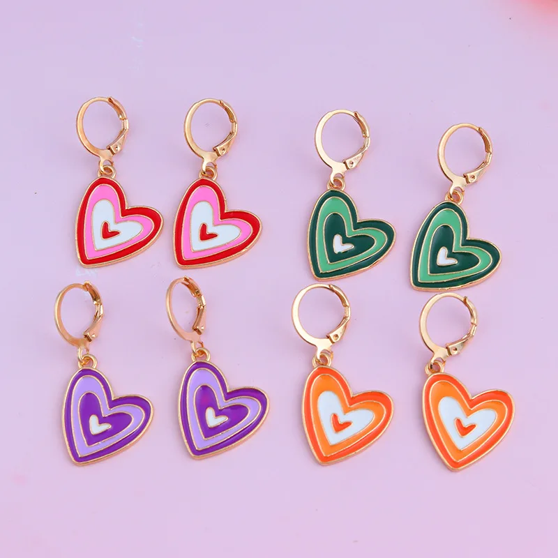 2022 new trendy Gradient pink purple heart dangle earring for women girls cute fashion y2k aesthetic unusual female drop earring
2022 new trendy Gradient pink purple heart dangle earring for women girls cute fashion y2k aesthetic unusual female drop earring