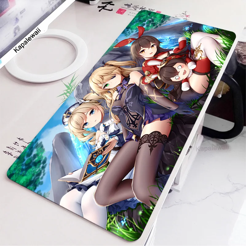 Mouse Pad Cute Girl Genshin Impact Gamer PC Completo Computer Carpet XXL Large Desk Mat Keyboard Gaming Accessories Mousepad
Mouse Pad Cute Girl Genshin Impact Gamer PC Completo Computer Carpet XXL Large Desk Mat Keyboard Gaming Accessories Mousepad