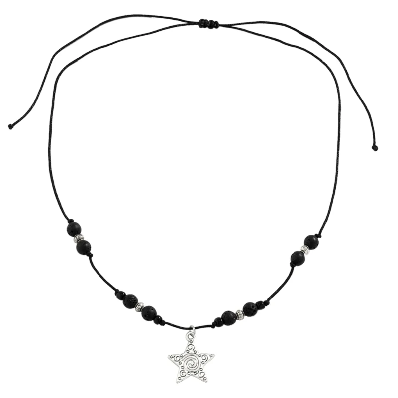 Fashionable Beads Necklace Star Pendant Necklace Unique Style Pendant Neck Jewelry Alloy Material Gift for Men and WomenDropship
Fashionable Beads Necklace Star Pendant Necklace Unique Style Pendant Neck Jewelry Alloy Material Gift for Men and WomenDropship