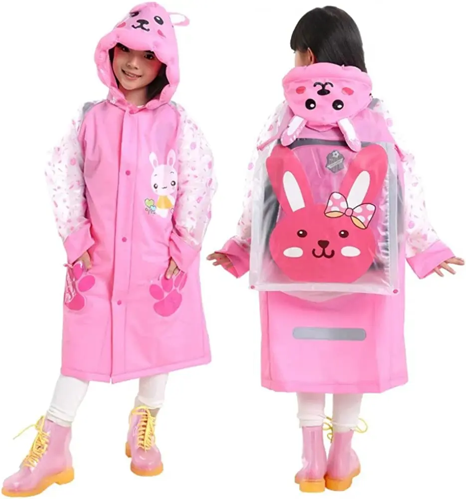 Girls Boys Raincoat Suit for Age 6-13 Years Children Waterproof Hooded Cartoon Raincoat for Outdoor Camping Cycling
Girls Boys Raincoat Suit for Age 6-13 Years Children Waterproof Hooded Cartoon Raincoat for Outdoor Camping Cycling