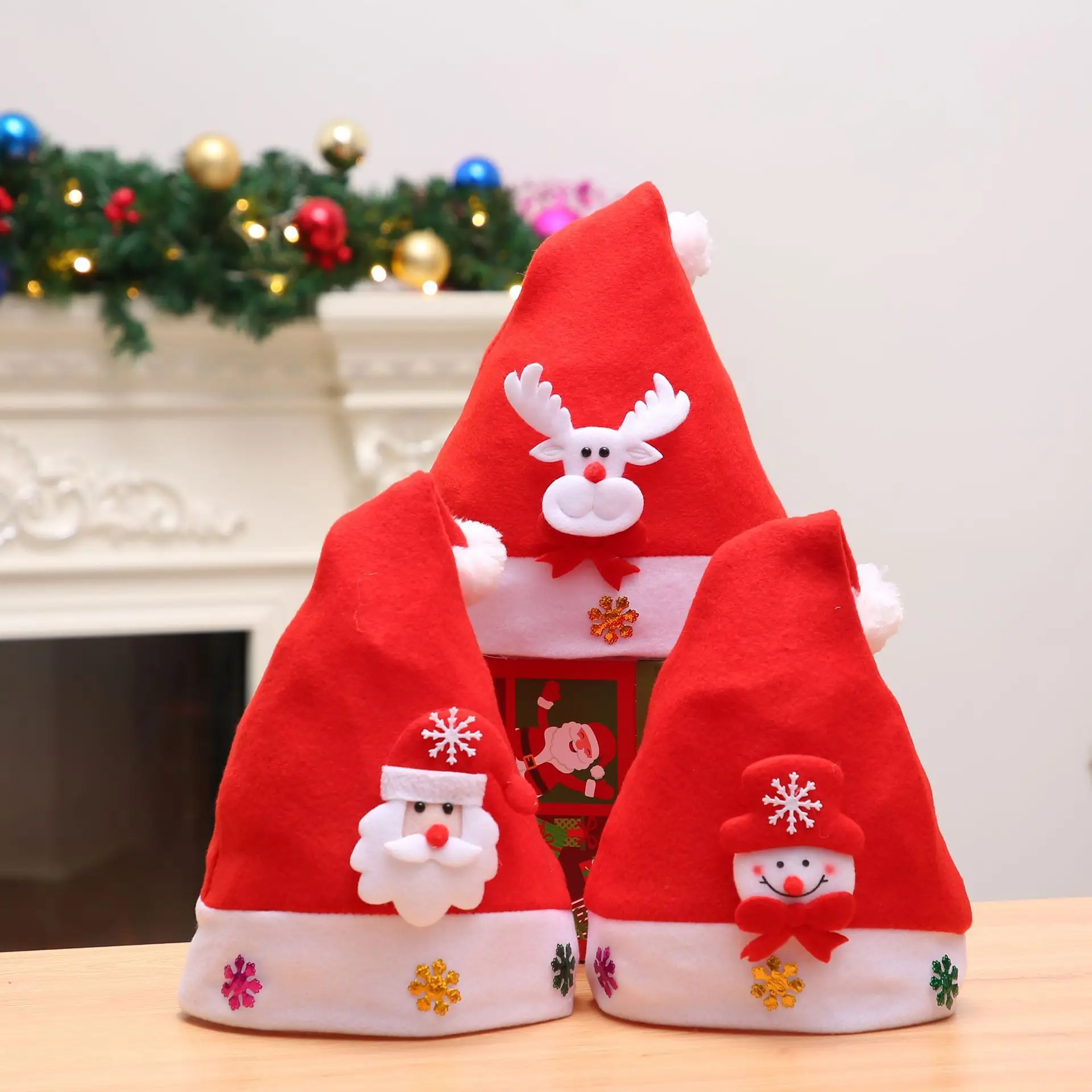 Hot Selling Christmas Hat Decoration Cartoon Party Decoration Adult Children Christmas Non Woven Hat Christmas Supplies
Hot Selling Christmas Hat Decoration Cartoon Party Decoration Adult Children Christmas Non Woven Hat Christmas Supplies