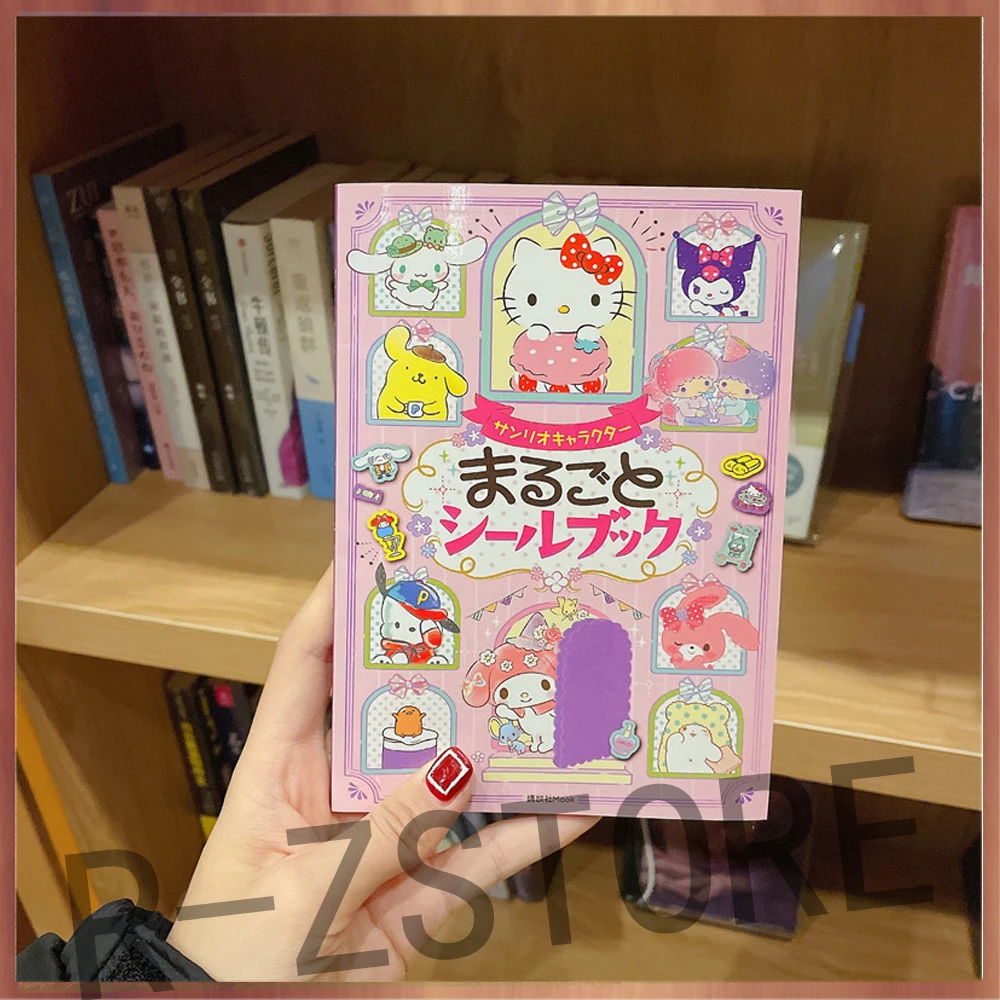 Cartoon Sanrio Kuromi Mymelody Cinnamoroll Kawaii Sticker Book Manual Account Material Stickers for Kid Christmas Gift for Girl
Cartoon Sanrio Kuromi Mymelody Cinnamoroll Kawaii Sticker Book Manual Account Material Stickers for Kid Christmas Gift for Girl