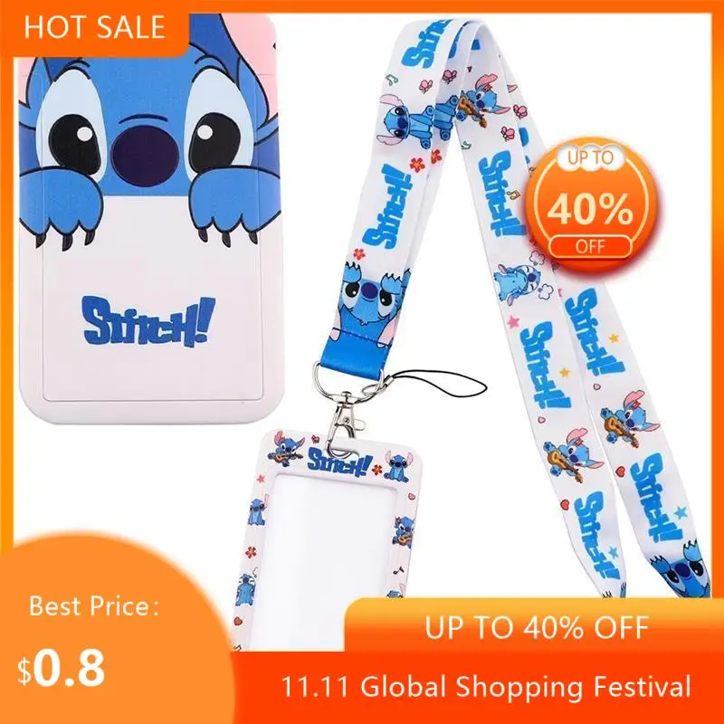 Cartoon Stitch Neck Strap Lanyard keychain Mobile Phone Strap ID Badge Holder Rope Key Chain Keyrings Accessories Ribbons Gifts
Cartoon Stitch Neck Strap Lanyard keychain Mobile Phone Strap ID Badge Holder Rope Key Chain Keyrings Accessories Ribbons Gifts