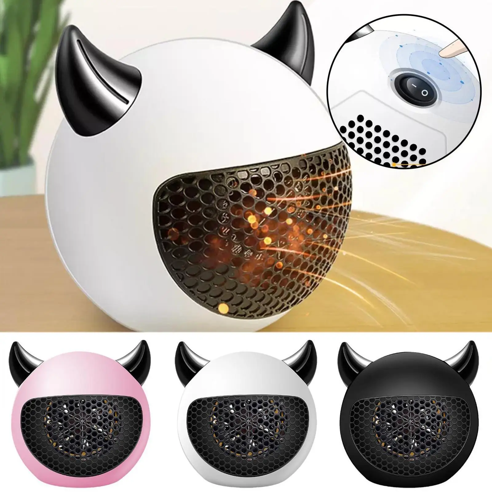 Mini Electric Heater Ptc Ceramic Heating Warm Air Blower Heater Home Office Noise Desktop Reduction Eu Plug Fan Bass U3b8
Mini Electric Heater Ptc Ceramic Heating Warm Air Blower Heater Home Office Noise Desktop Reduction Eu Plug Fan Bass U3b8