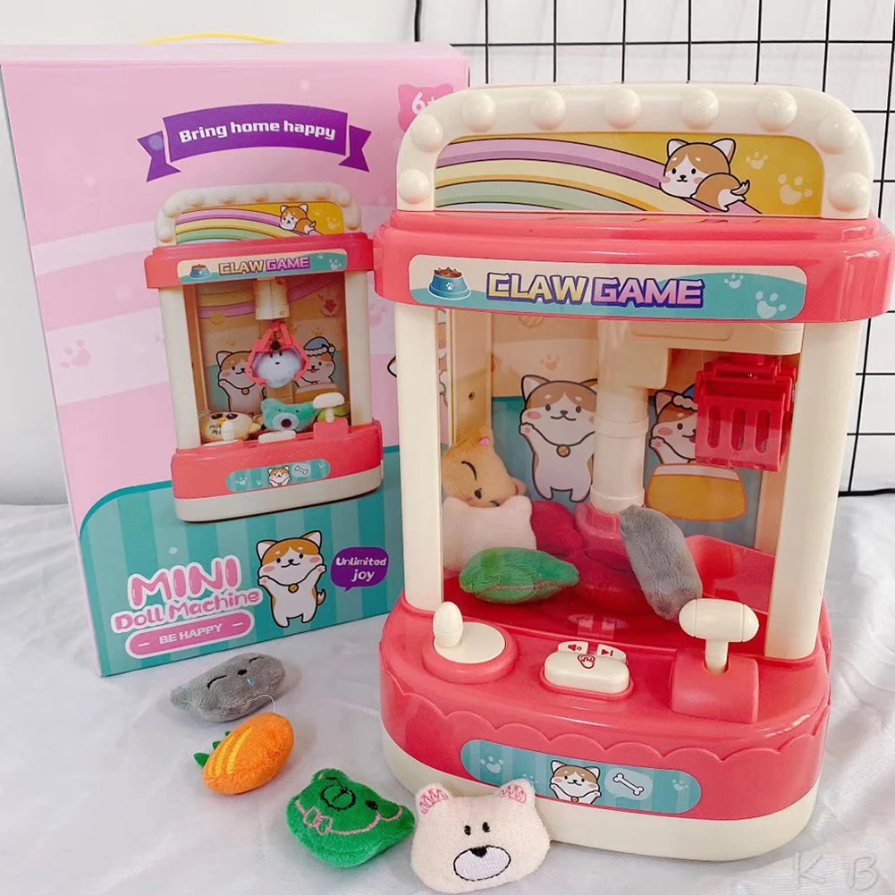 Mini Claw Machine Game Toy With Light Sounds Electronic Rechargeable Candy Doll Grabber Machine Toys For Kids Birthday Gifts
Mini Claw Machine Game Toy With Light Sounds Electronic Rechargeable Candy Doll Grabber Machine Toys For Kids Birthday Gifts