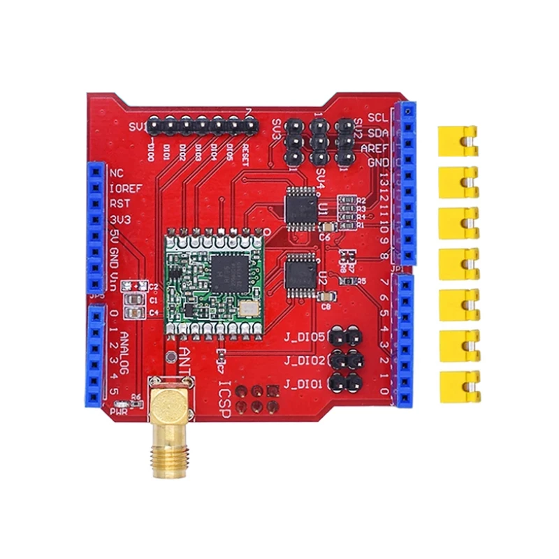 RFM95W FRM98W беспроводной Щит Lora v95 дальнего действия 915/868 МГц для Arduino Leonardo, UNO, Mega2560, Duemilanove, Due
RFM95W FRM98W беспроводной Щит Lora v95 дальнего действия 915/868 МГц для Arduino Leonardo, UNO, Mega2560, Duemilanove, Due