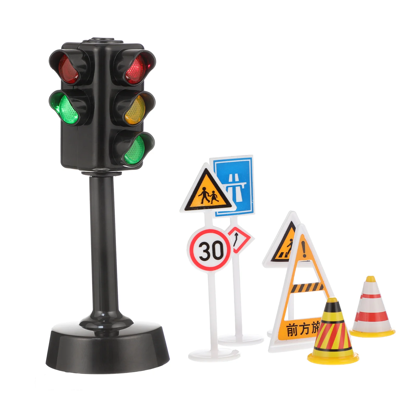 Traffic Light Signs Sign Road Play Kids Toy Street Stop Crosswalk Set Toys Lamp Railroads Decorative Mini Plastic Safety
Traffic Light Signs Sign Road Play Kids Toy Street Stop Crosswalk Set Toys Lamp Railroads Decorative Mini Plastic Safety