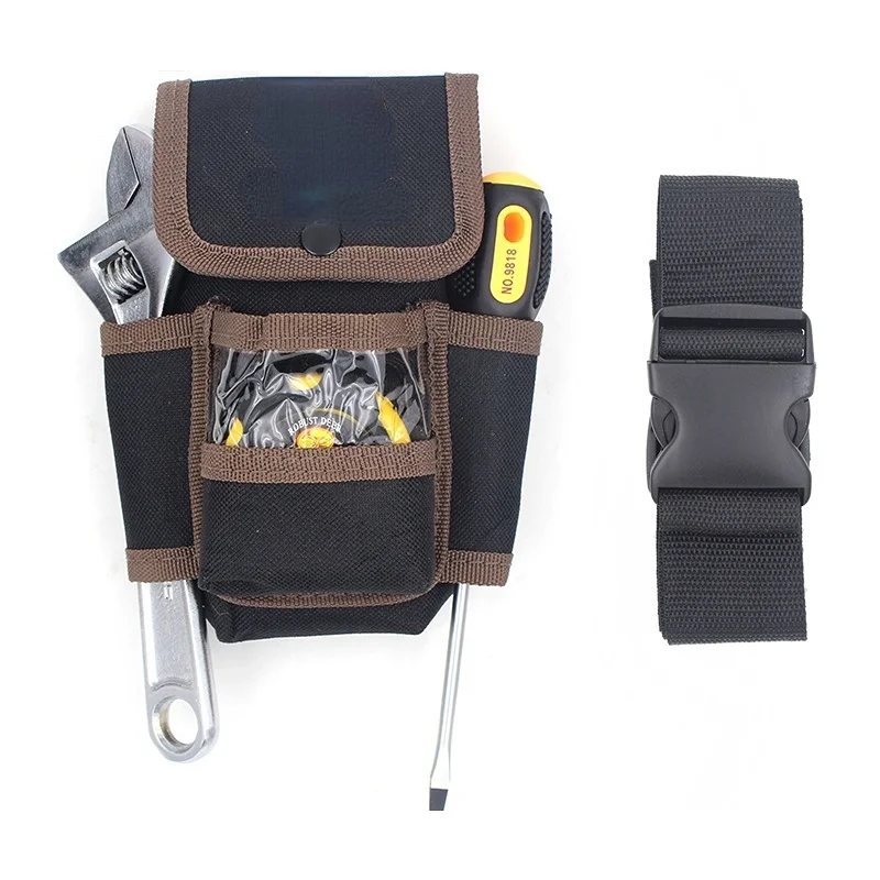Multifunctional Electrician Tool Bag Waterproof Oxford Tools Kit Pockets & Waist Belt
Multifunctional Electrician Tool Bag Waterproof Oxford Tools Kit Pockets & Waist Belt