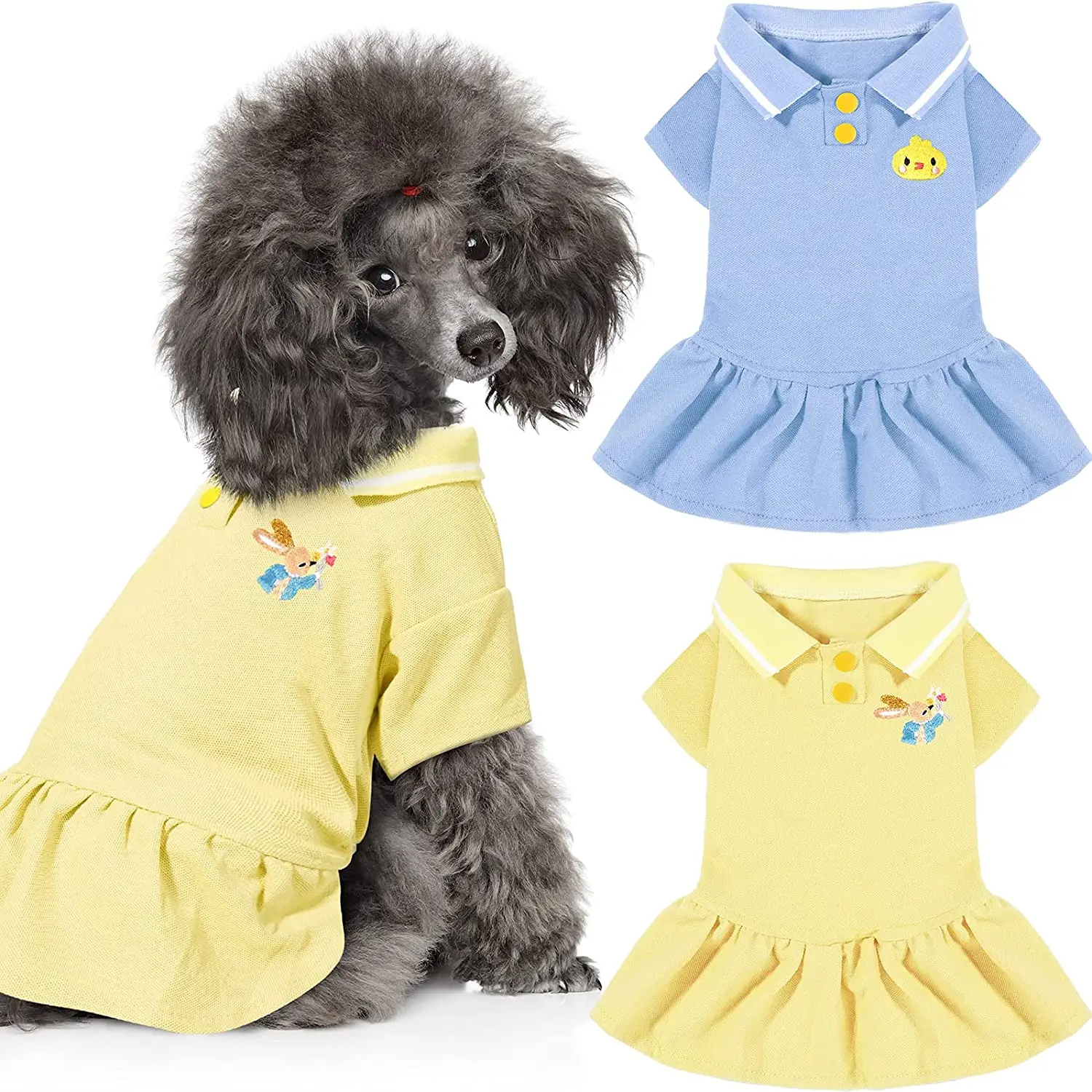 ATUBAN Dog Dress Breathable Pet Dress Mesh Puppy Dress Cute Elegant Pet Summer Apparel Doggie Clothes for Small Dogs Cats
ATUBAN Dog Dress Breathable Pet Dress Mesh Puppy Dress Cute Elegant Pet Summer Apparel Doggie Clothes for Small Dogs Cats
