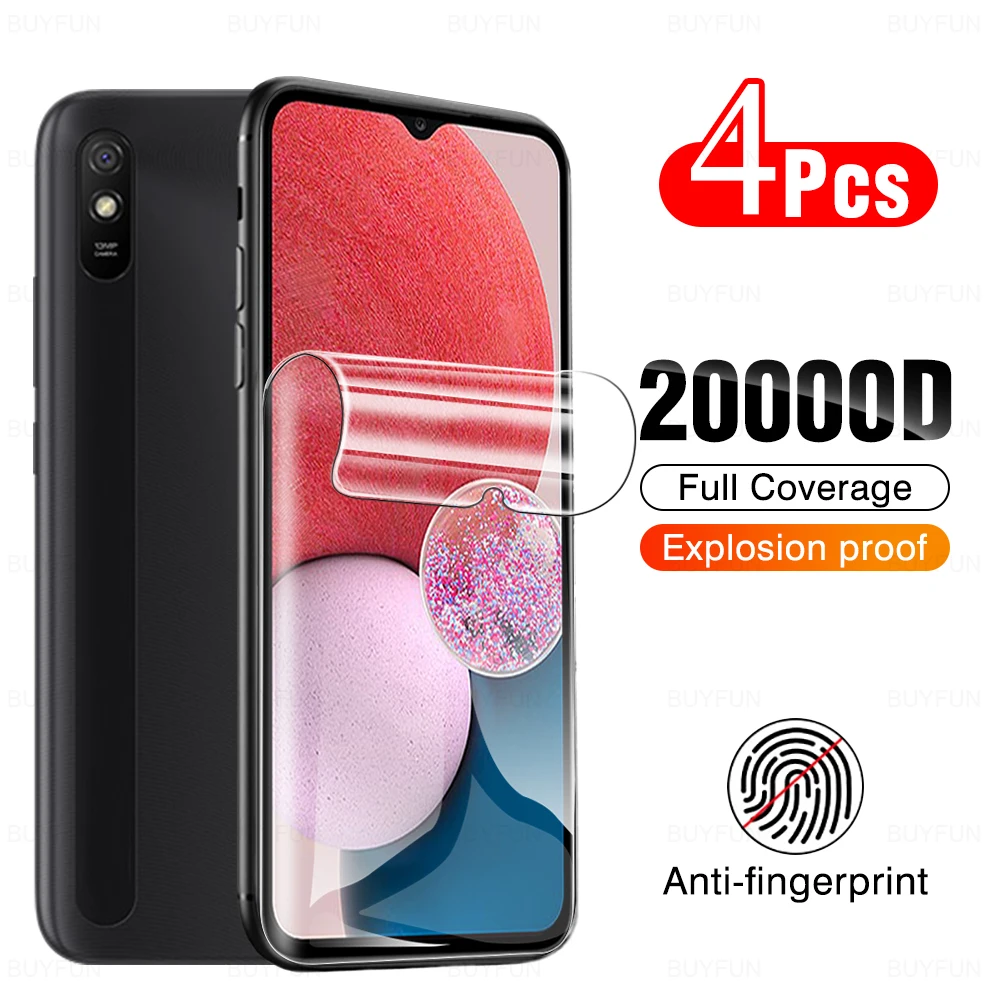 4PCS 20000D Hydrogel Film For Samsung Galaxy A13 5G A12 Full Cover Screen Protector On Galaxy M12 HD Anti-Scratch Film Protector
4PCS 20000D Hydrogel Film For Samsung Galaxy A13 5G A12 Full Cover Screen Protector On Galaxy M12 HD Anti-Scratch Film Protector