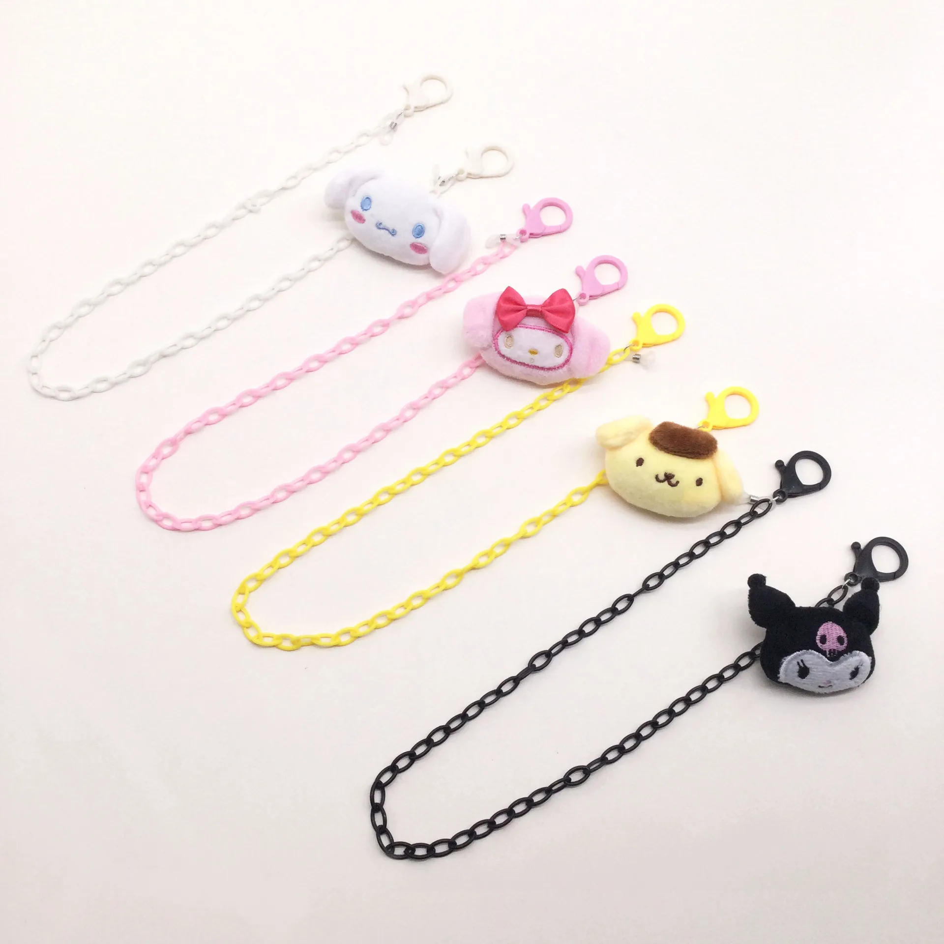Kawaii Sanrioed аниме мультфильм серия Kuromi My melody Cinnamoroll многоцелевой 58 см очки цепь Маска брошь с цепочкой подарок
Kawaii Sanrioed аниме мультфильм серия Kuromi My melody Cinnamoroll многоцелевой 58 см очки цепь Маска брошь с цепочкой подарок