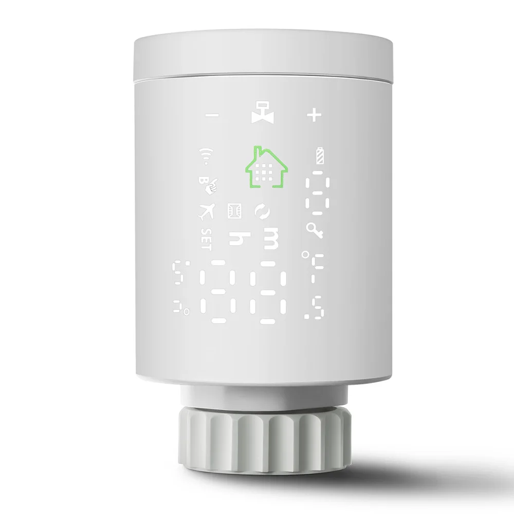 Умный привод радиатора Tuya ZIGBEE3.0, программируемый термостатический клапан радиатора, регулятор температуры, Alexa Голосовое управление
Умный привод радиатора Tuya ZIGBEE3.0, программируемый термостатический клапан радиатора, регулятор температуры, Alexa Голосовое управление