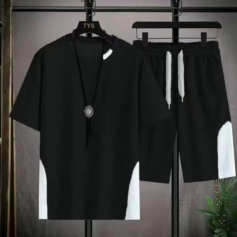 2023 Summer new fashion men's casual loose comfortable breathable premium large size sports suit crewneck short sleeve suit
2023 Summer new fashion men's casual loose comfortable breathable premium large size sports suit crewneck short sleeve suit