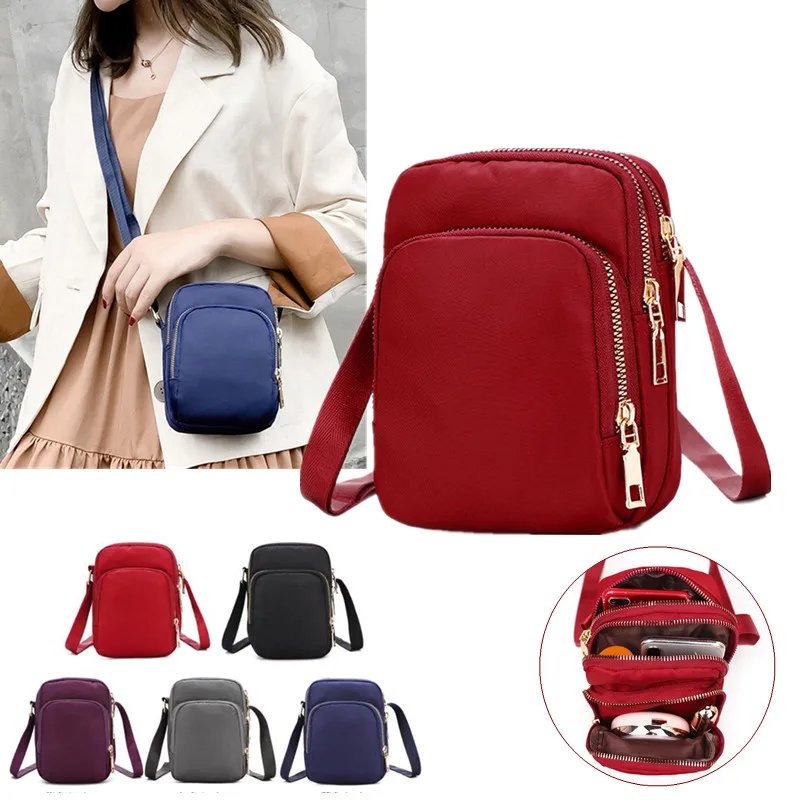 Fashion Women Crossbody Zipper Mobile Phone Shoulder Bag Lady Female Multifunction Handbag Wrist Purse New Hot 2023
Fashion Women Crossbody Zipper Mobile Phone Shoulder Bag Lady Female Multifunction Handbag Wrist Purse New Hot 2023