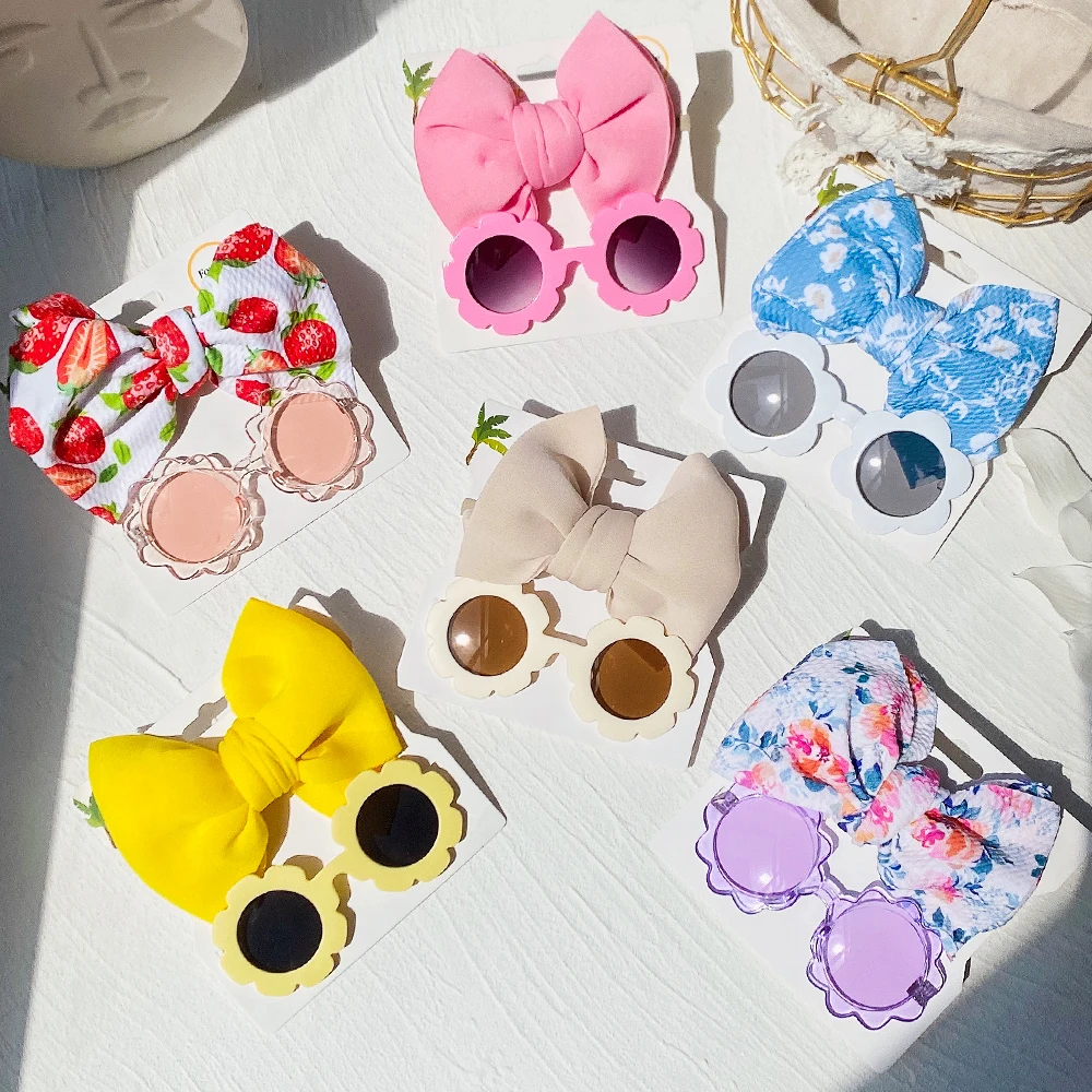 2PCS/Pack Baby Headband Flower Sunglasses Baby Girls Beach Photography Props Toddler Hair Bands Headwear Kids Hair Accessories
2PCS/Pack Baby Headband Flower Sunglasses Baby Girls Beach Photography Props Toddler Hair Bands Headwear Kids Hair Accessories