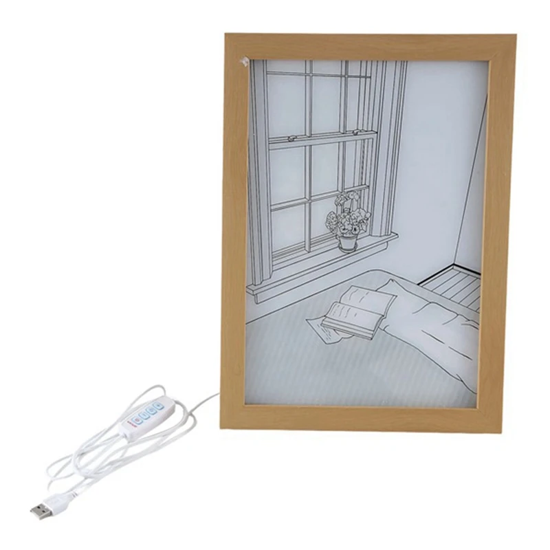 USB Bedside Light LED Lighting Painting Light Painting Art Lamp Home Decor Sunshine Painting Night Light Birthday 23X17cm
USB Bedside Light LED Lighting Painting Light Painting Art Lamp Home Decor Sunshine Painting Night Light Birthday 23X17cm