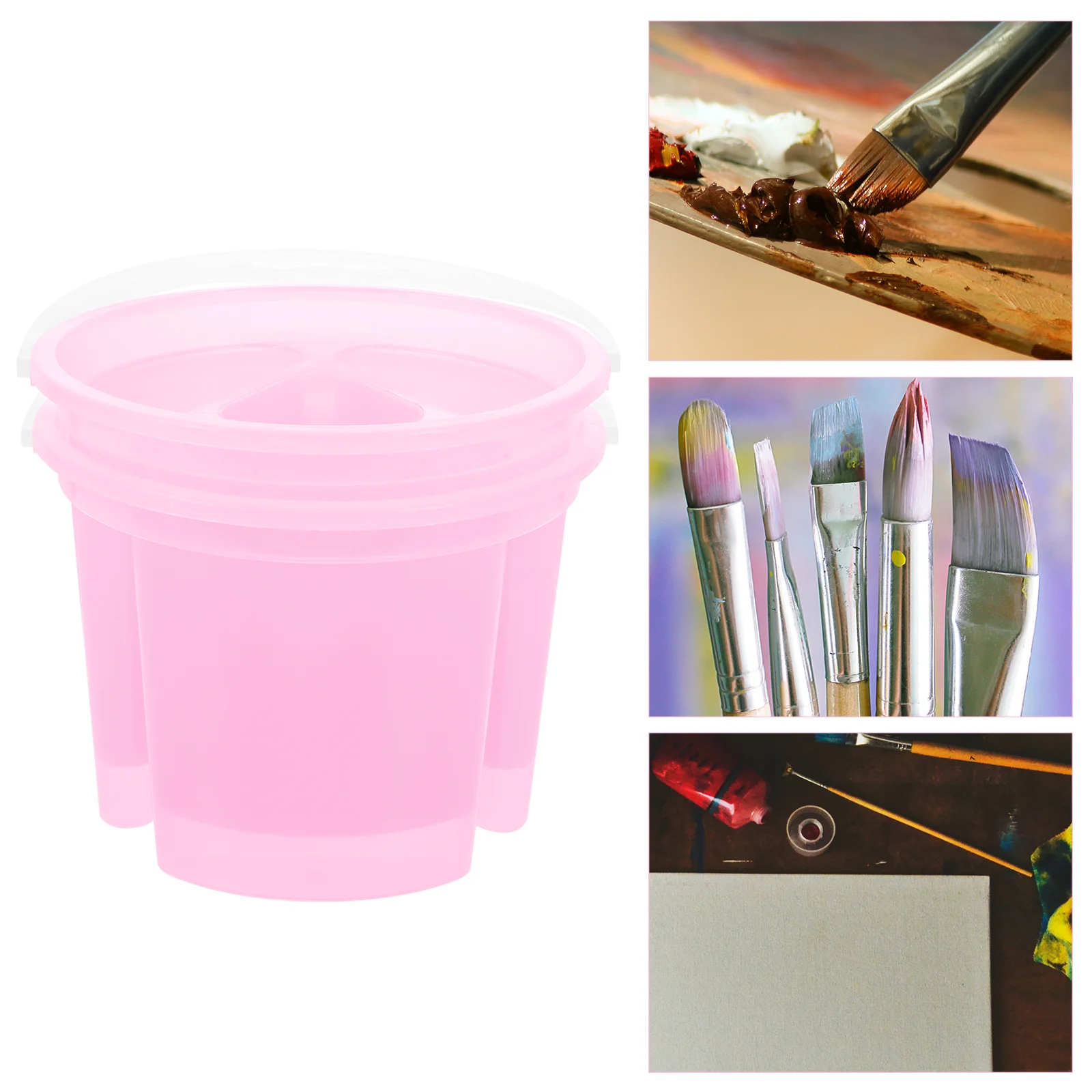 2 Pcs Bucket Student Stationery Supplies Painting Square Tool Detergent Plastic Buckets Brush Washer Go Containers
2 Pcs Bucket Student Stationery Supplies Painting Square Tool Detergent Plastic Buckets Brush Washer Go Containers