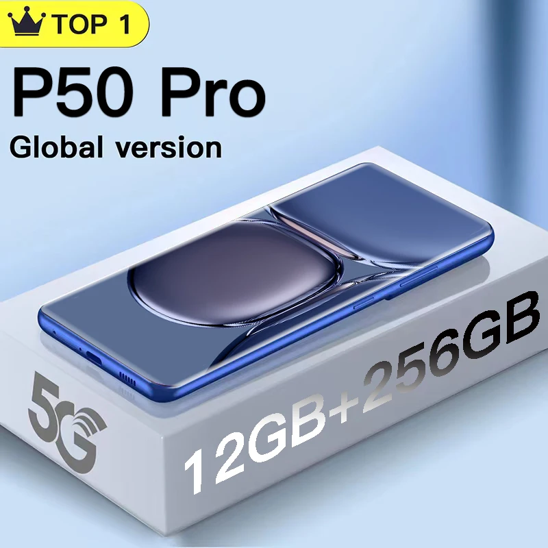 Global Version P50 Pro Cellphone 12GB 256GB 120Hz Full Screen Mobile Phone 6.7Inch Smartphones 24+48MP Camera Android10 Celulare
Global Version P50 Pro Cellphone 12GB 256GB 120Hz Full Screen Mobile Phone 6.7Inch Smartphones 24+48MP Camera Android10 Celulare