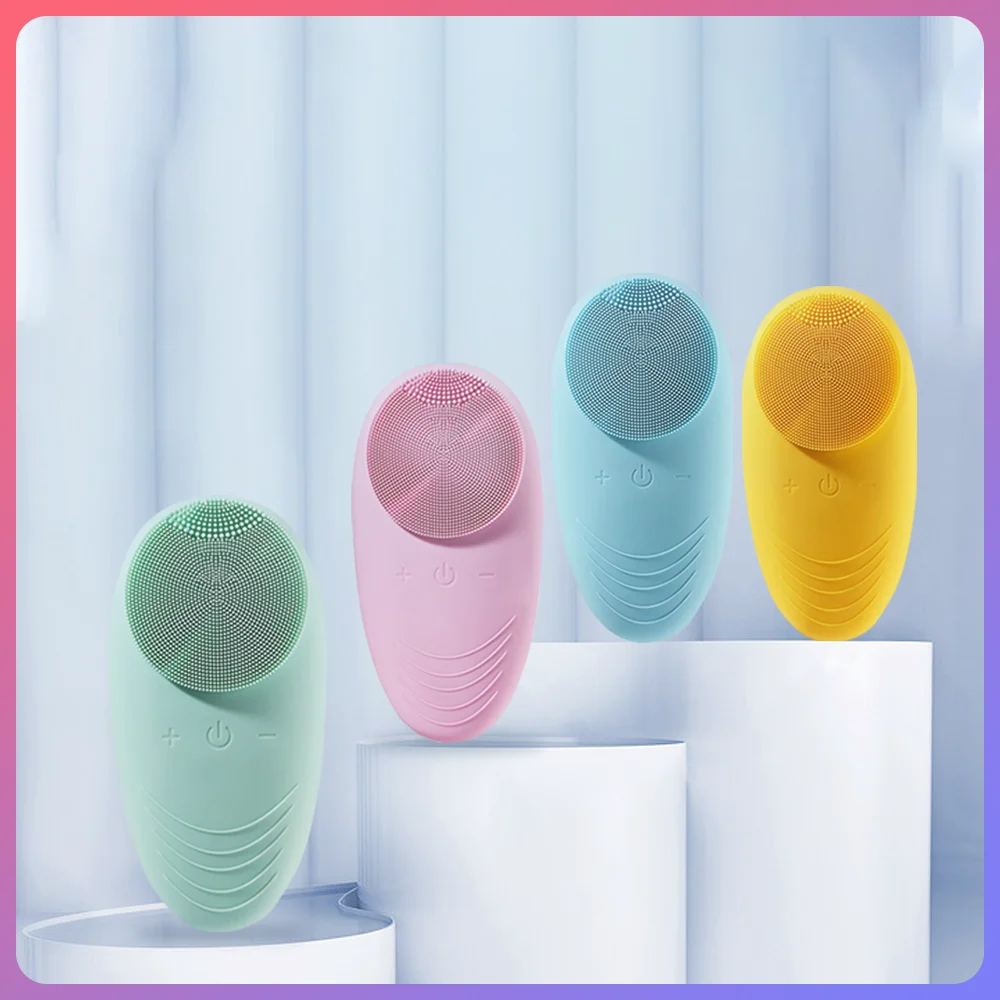 Silicone Facial Massager Electric Facial Cleansing Brushes Ultrasonic Face CleanerCleaning Machine Face Lift Devices
Silicone Facial Massager Electric Facial Cleansing Brushes Ultrasonic Face CleanerCleaning Machine Face Lift Devices