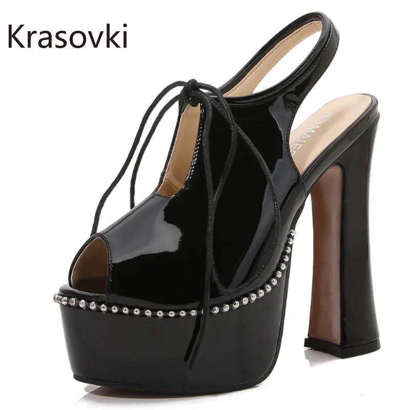 Женские туфли с открытым носком, на танкетке, 14 см 
Женские туфли с открытым носком, на танкетке, 14 см