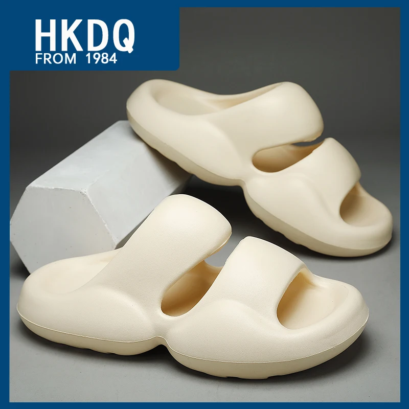 HKDQ Summer Comfortable EVA Soft Men Slides Fashion Platform Lightweight Men's Casual Slippers Anti-slip Women's Beach Slippers
HKDQ Summer Comfortable EVA Soft Men Slides Fashion Platform Lightweight Men's Casual Slippers Anti-slip Women's Beach Slippers