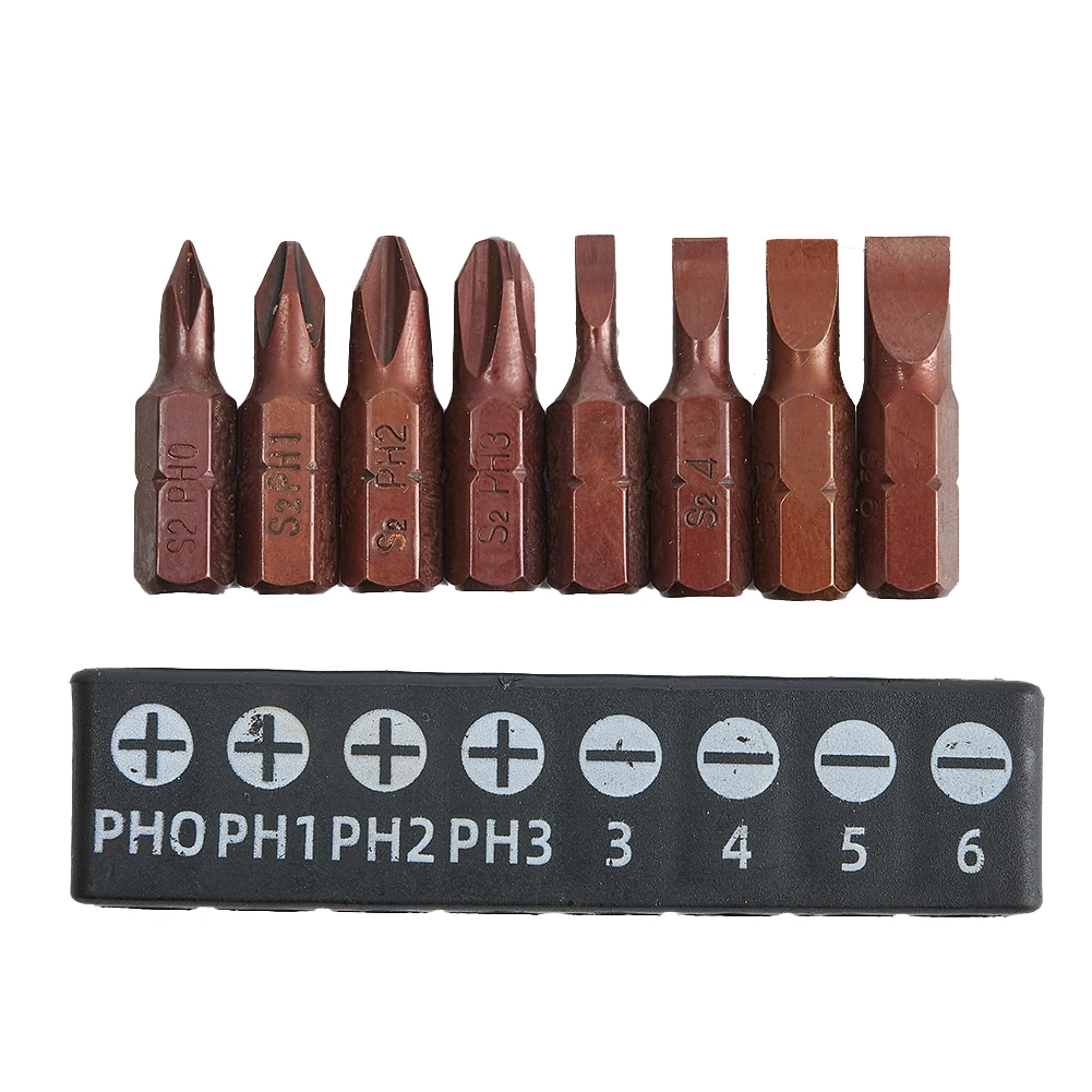 Durable Screwdriver Bits Hand Tools Magnetic PH PH0 PH1 PH2 SL4 SL5 SL6 Screwdriver Bits 25mm Security Torx Star
Durable Screwdriver Bits Hand Tools Magnetic PH PH0 PH1 PH2 SL4 SL5 SL6 Screwdriver Bits 25mm Security Torx Star