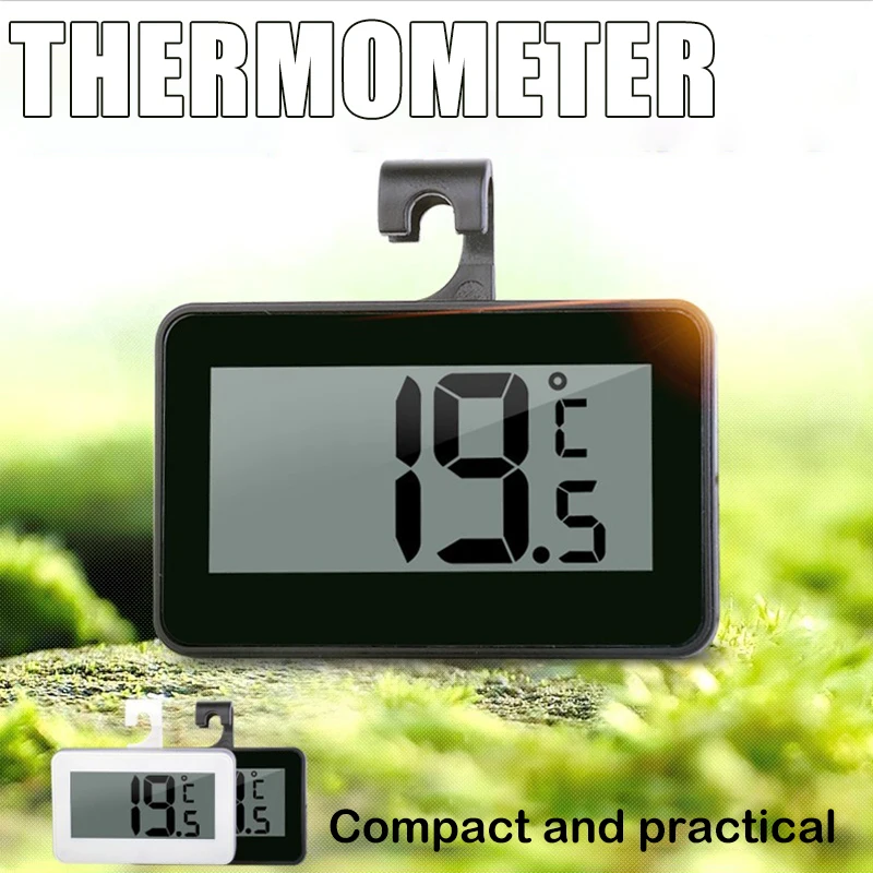 Hot Sale Refrigerator Thermometer Digital Fridge Freeze Room Thermometer Magnetic Back for Kitchen Home Household Thermometers
Hot Sale Refrigerator Thermometer Digital Fridge Freeze Room Thermometer Magnetic Back for Kitchen Home Household Thermometers