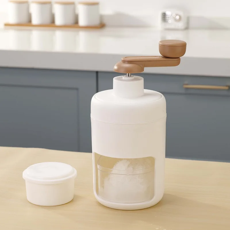 Shaved Ice Machine Home Small Manual Ice Crusher Hand-shake Ice Sand Hail Ice Ice Breaker To Make Continuous Sand Ice
Shaved Ice Machine Home Small Manual Ice Crusher Hand-shake Ice Sand Hail Ice Ice Breaker To Make Continuous Sand Ice