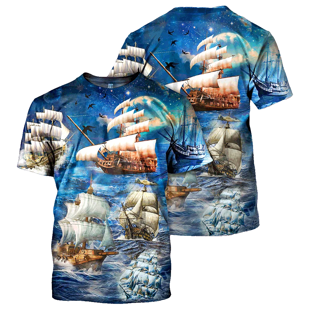 Atlantic Nautical Sailboat Printing T-shirt For Men Hip Hop Casual Tee Shirt Homme Classic Design Handsome Tops Clothes Summer
Atlantic Nautical Sailboat Printing T-shirt For Men Hip Hop Casual Tee Shirt Homme Classic Design Handsome Tops Clothes Summer