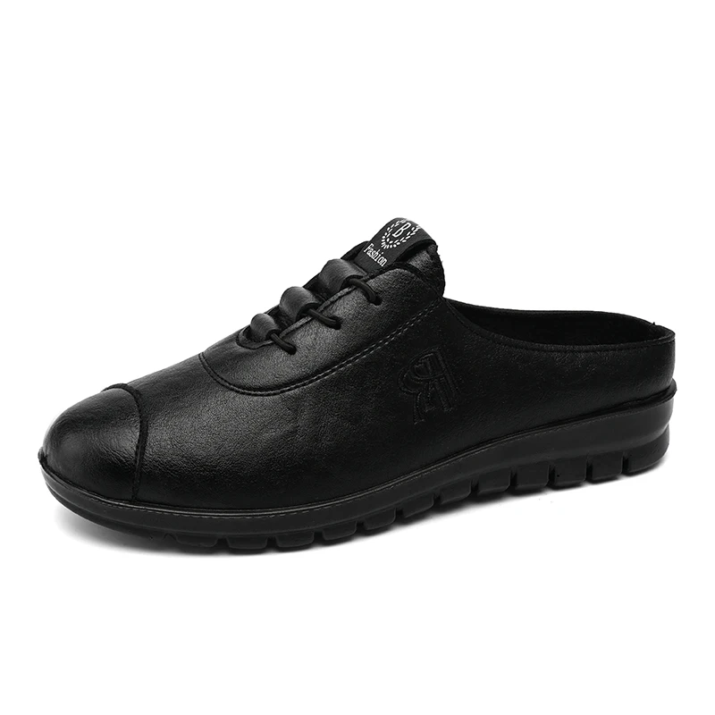 Men Winter Warm Slippers Female Waterproof PU Leather Plush Slide Comfortable Wedge Mother Shoes Women Solid Color Slip On Loafe
Men Winter Warm Slippers Female Waterproof PU Leather Plush Slide Comfortable Wedge Mother Shoes Women Solid Color Slip On Loafe