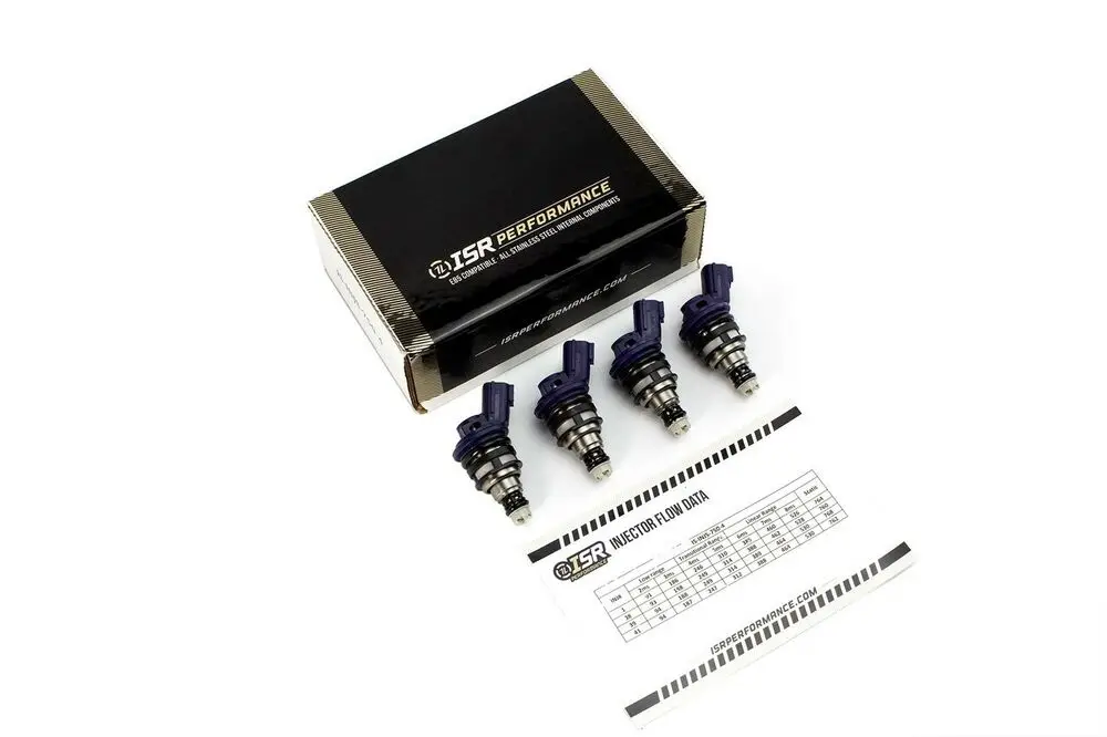 ISR Performance 550cc Side Feed Injectors Kit 240sx S13 S14 SR20DET KA24DE New
ISR Performance 550cc Side Feed Injectors Kit 240sx S13 S14 SR20DET KA24DE New