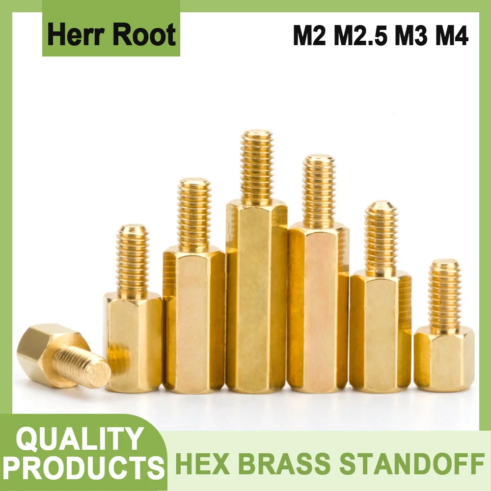 M2 M2.5 M3 M4 Hex Brass Male Female Motherboard Standoff PCB Column Spacer Screw Copper Mount Board Rack Stud Threaded Pillar
M2 M2.5 M3 M4 Hex Brass Male Female Motherboard Standoff PCB Column Spacer Screw Copper Mount Board Rack Stud Threaded Pillar