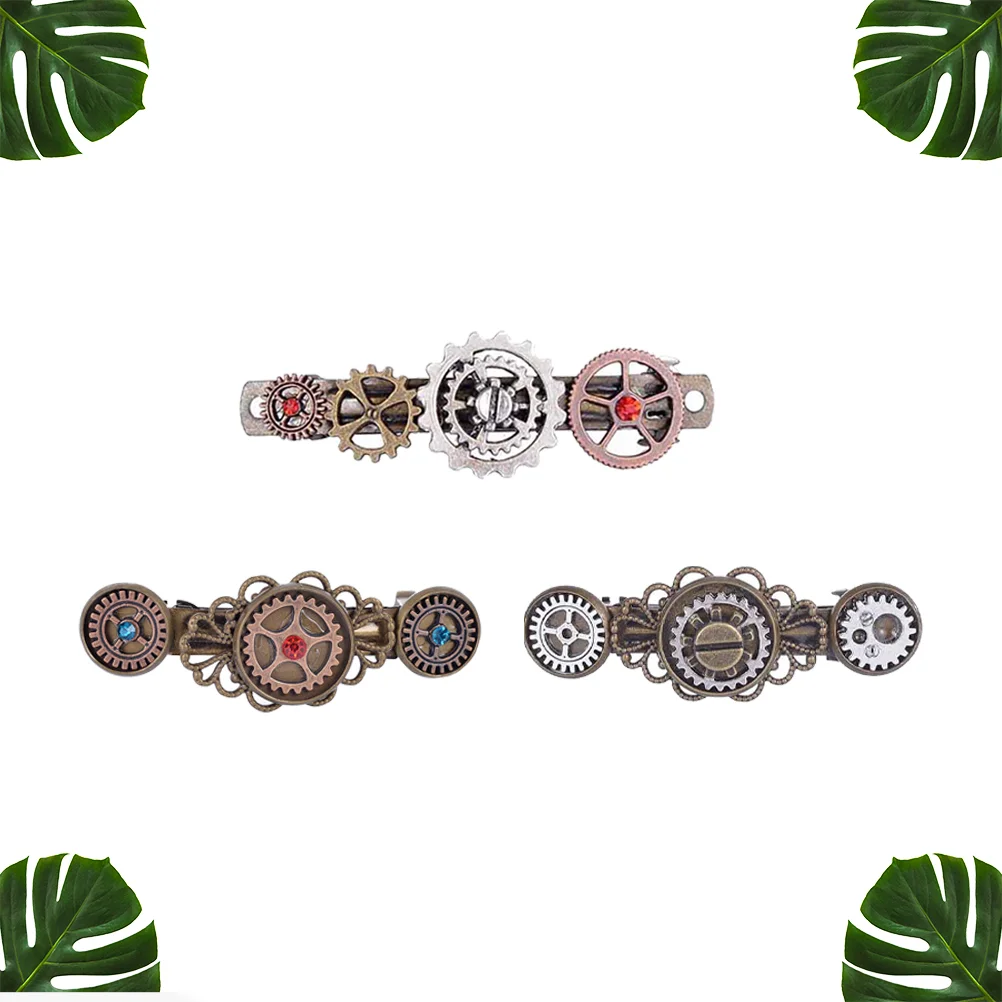 Hair Steampunk Clips Barrettes Gothicaccessories Headwear Retro Clip Women Gears Pendant French Clockwork Vintage Party Hairpins
Hair Steampunk Clips Barrettes Gothicaccessories Headwear Retro Clip Women Gears Pendant French Clockwork Vintage Party Hairpins