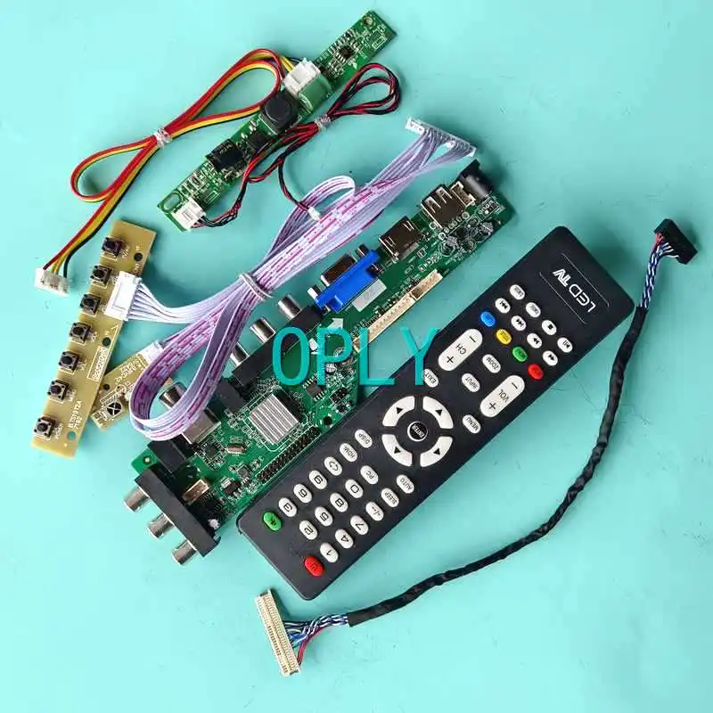DVB LCD Display Screen Controller Board Fit LTM215HL01 LTM215HT03 LVDS 30 Pin 1920*1080 21.5" DIY Kit HDMI-Compatible VGA USB AV
DVB LCD Display Screen Controller Board Fit LTM215HL01 LTM215HT03 LVDS 30 Pin 1920*1080 21.5" DIY Kit HDMI-Compatible VGA USB AV