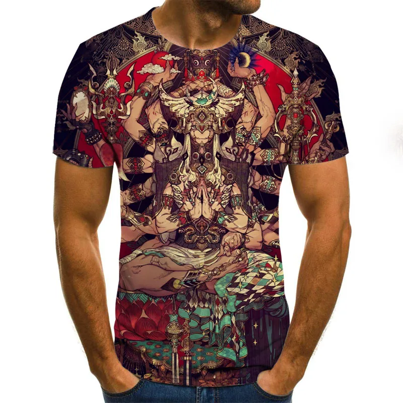 Новинка 2022, летние футболки, топы с 3D принтом ужасов на Хэллоуин для мальчиков и девочек, модные стильные футболки с короткими рукавами, крут...
Новинка 2022, летние футболки, топы с 3D принтом ужасов на Хэллоуин для мальчиков и девочек, модные стильные футболки с короткими рукавами, крут...