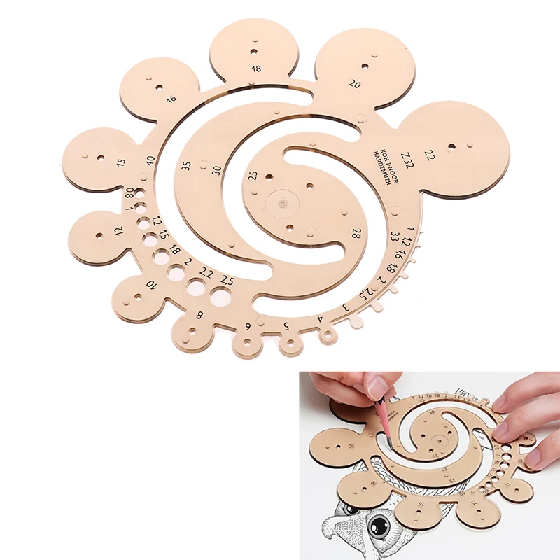 Radius ruler Multifunction Drawing Ruler Mathematics Measuring Drafting Template Drawing Circle Stencil Drawing Cartography
Radius ruler Multifunction Drawing Ruler Mathematics Measuring Drafting Template Drawing Circle Stencil Drawing Cartography