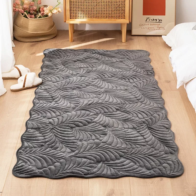 NEW2023 Flannel Quilted Bedroom Bedside Rugs Bay Window Balcony Floor Mat Coffee Table Sofa Area Home Decor Large Size Washable
NEW2023 Flannel Quilted Bedroom Bedside Rugs Bay Window Balcony Floor Mat Coffee Table Sofa Area Home Decor Large Size Washable