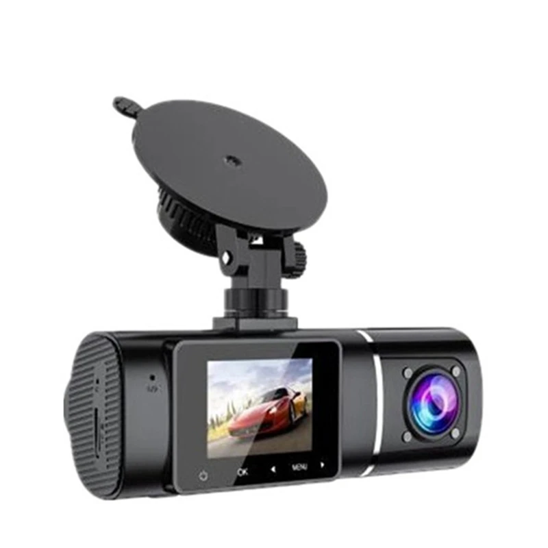 Dual Lens Dash Cam FHD 1080P Front Inside Cabin 1.5Inch LCD Display Car Camera Driving Recorder for Car Parking Monitor
Dual Lens Dash Cam FHD 1080P Front Inside Cabin 1.5Inch LCD Display Car Camera Driving Recorder for Car Parking Monitor